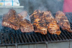 smoked pork ribs