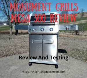 monument grills mesa 300