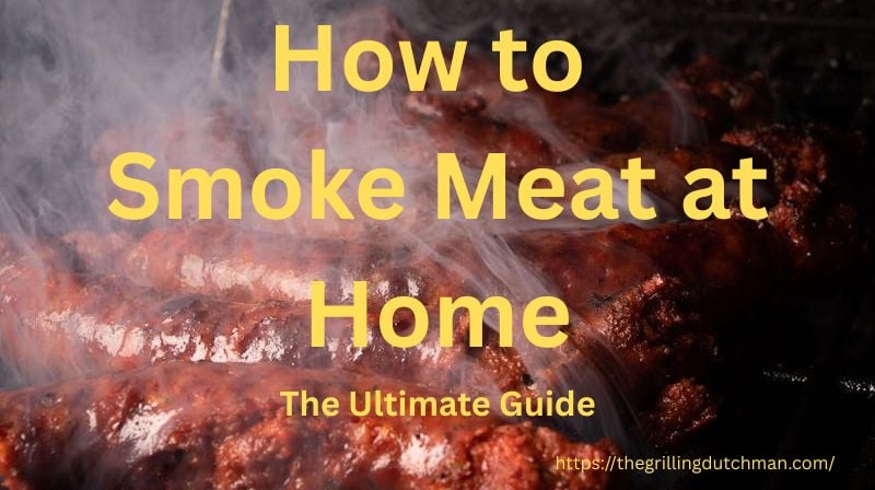 how to smoke meat at home