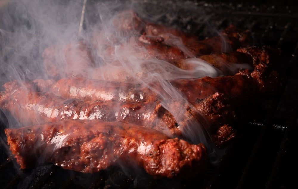 Clean smoke on a BBQ