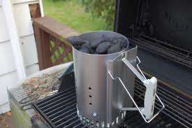 Weber charcoal starter
