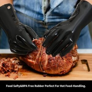 Insulated Heat-Resistant Meat Gloves